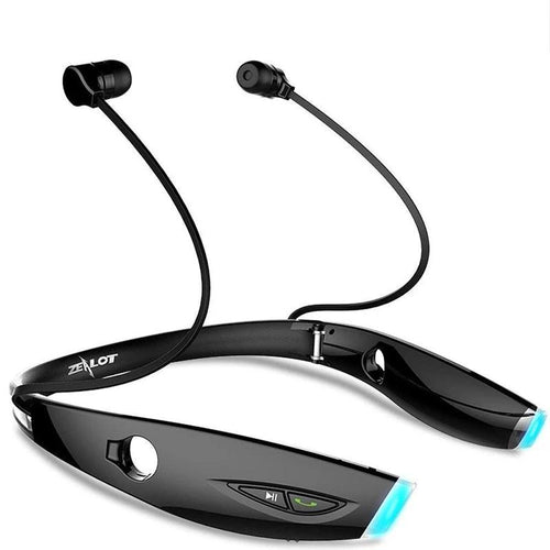 H1 Wireless Sport Bluetooth Headset Wateproof FOLDABLE Stereo Bluetooth Earphone Headphone with Microphone for Phones