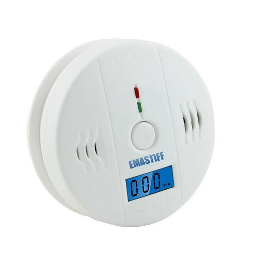 LCD CO Sensor Work alone Built-in 85dB siren sound Independent Carbon Monoxide Poisoning Warning Alarm Detector